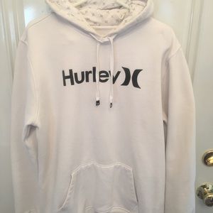 White Hurley Hoodie